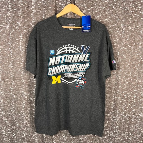 Champion Other - New 2018 NCAA Championship Game Villanova Vs. Michigan San Antonio Mens L Shirt